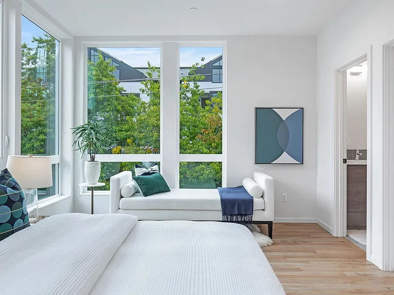Master bedroom with ensuite bath