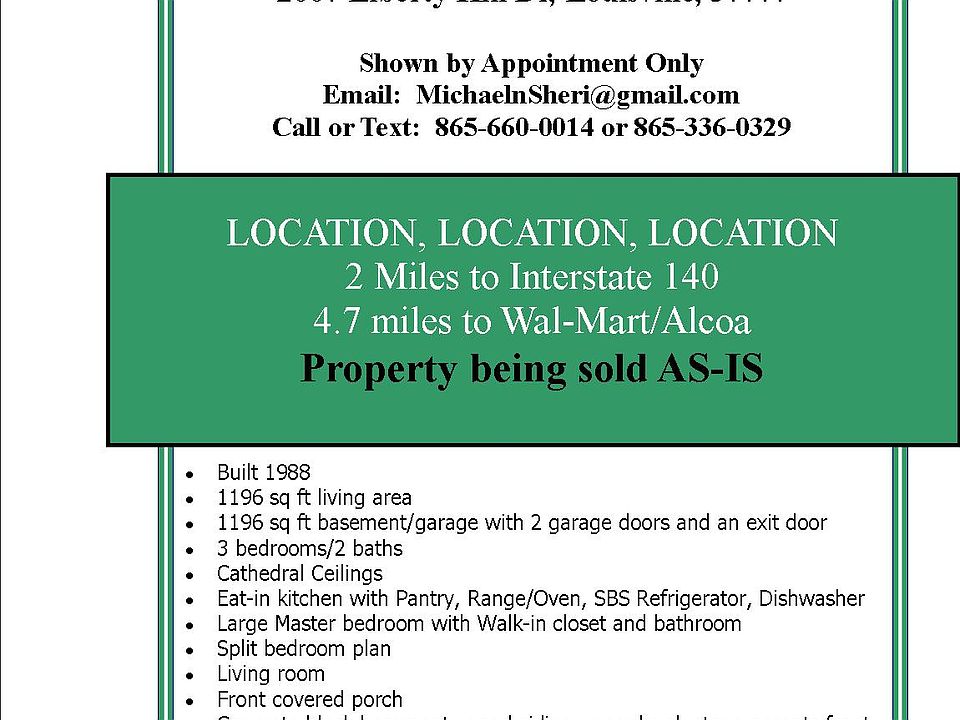 Information sheet