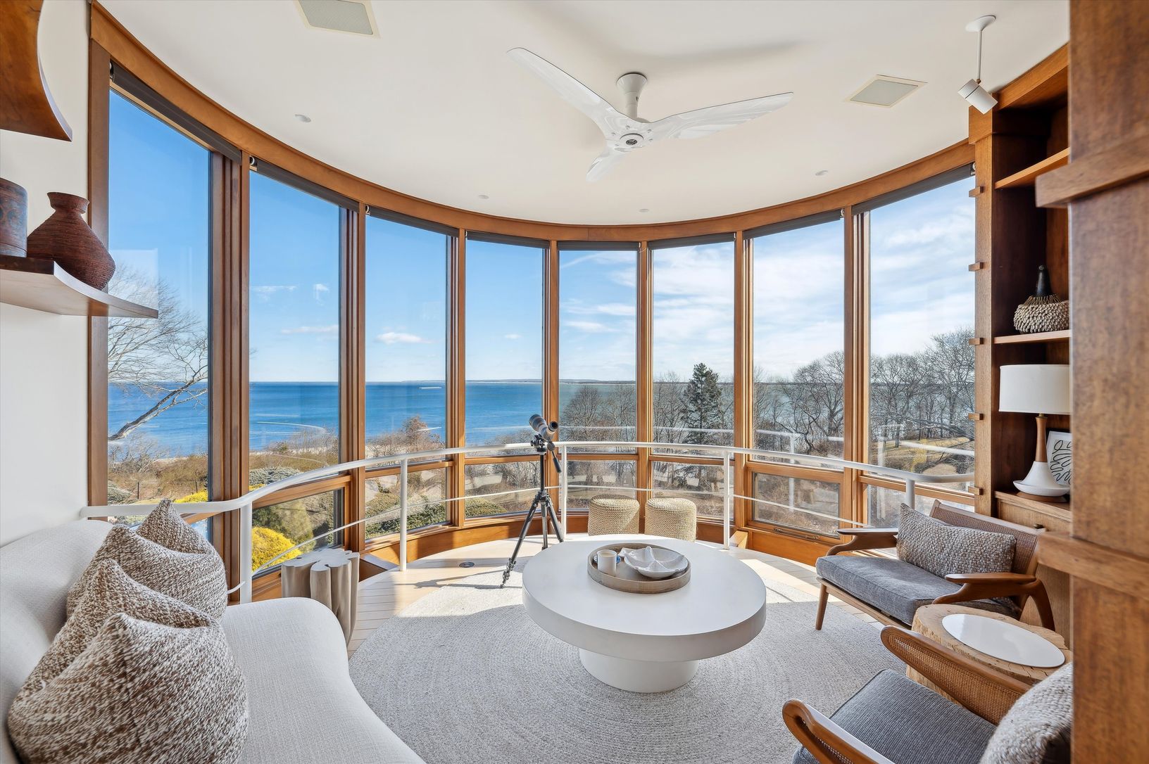  Second Floor Seating with Expansive Windows
