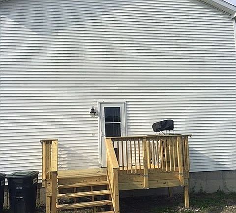 Main entrance steps replaced
summer 2019