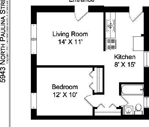 2nd image of 5943 N Paulina St #3M
