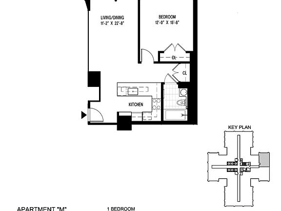 2nd image of 322 W 57th St APT 33M