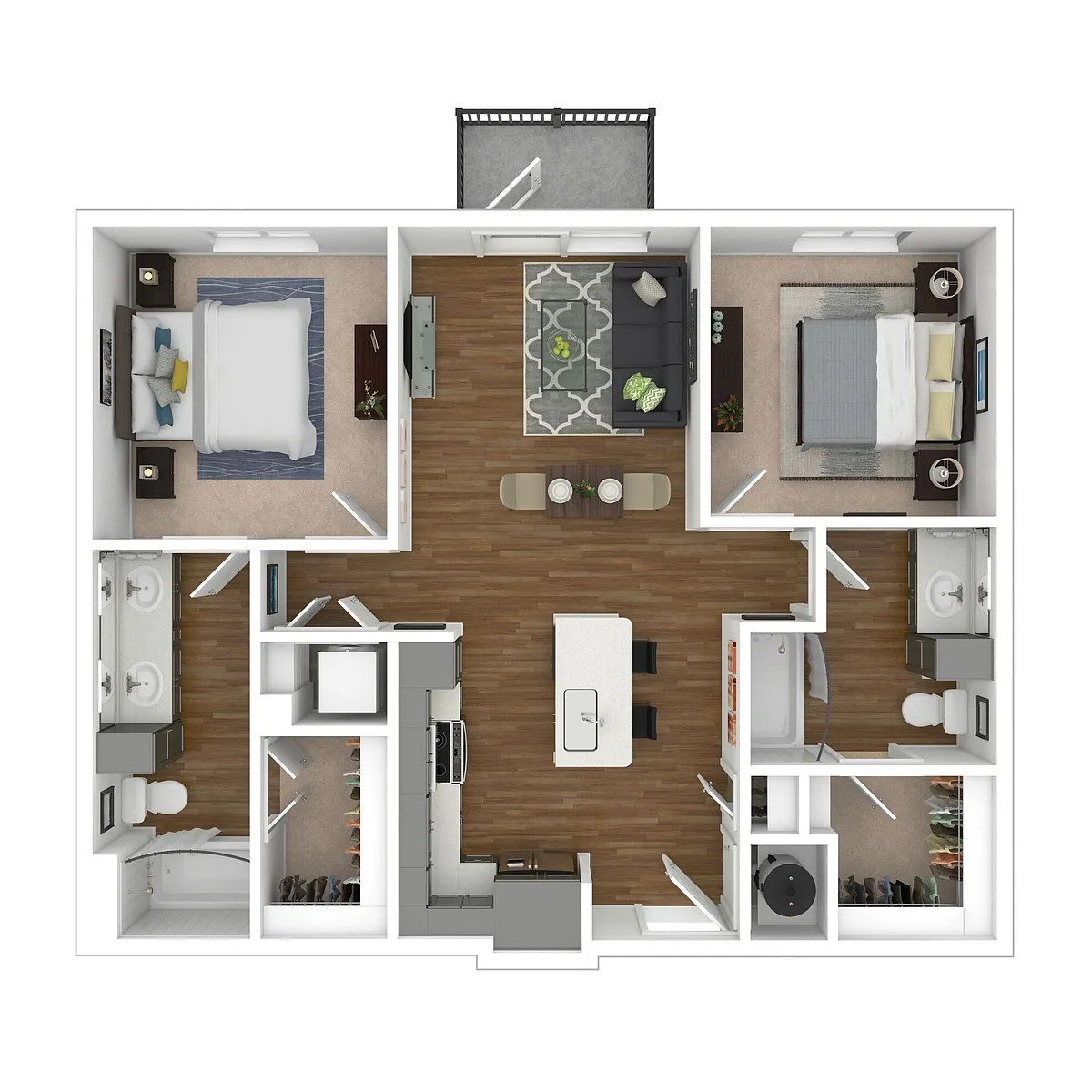 Floor plan B1