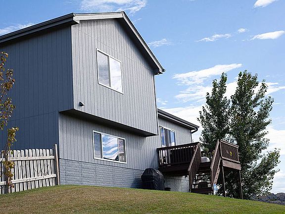 Back View of deck.