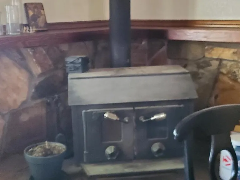 iron stove