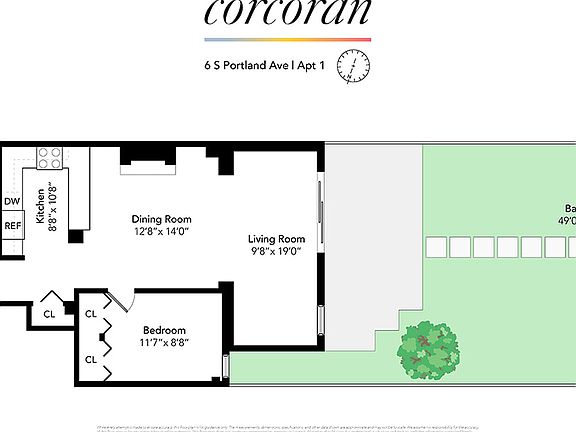 2nd image of 6 S Portland Ave #1