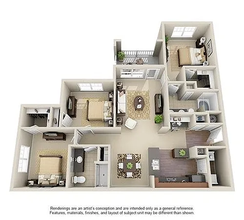 Floor plan Wylie | Renovated