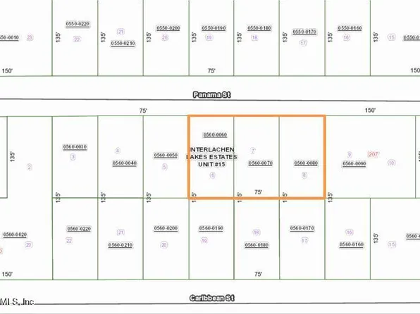 LOTS 6,7&8 PANAMA Street, Interlachen, FL 32148