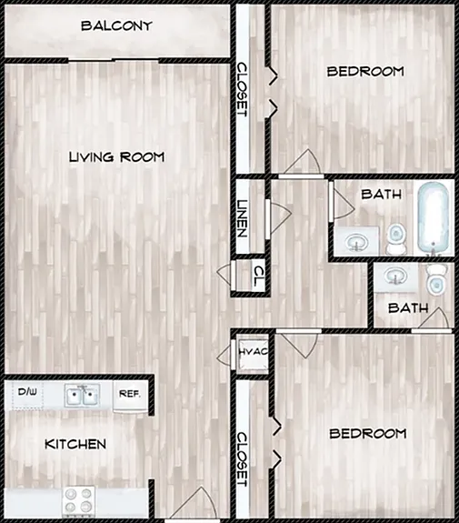 Brookhaven 2x1.5 Brookhaven 2x1.5