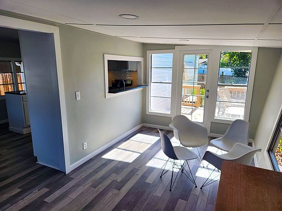 Off of living area.