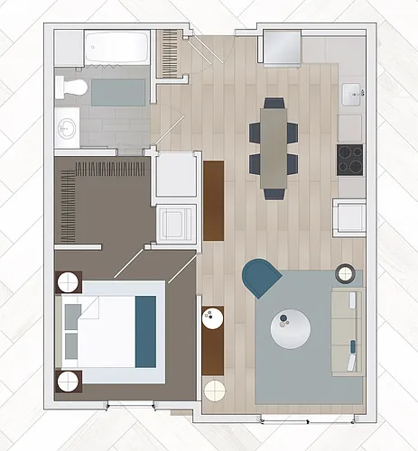 Floor plan A1I