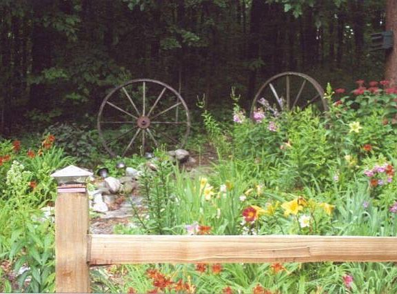 Beautiful flower gardens