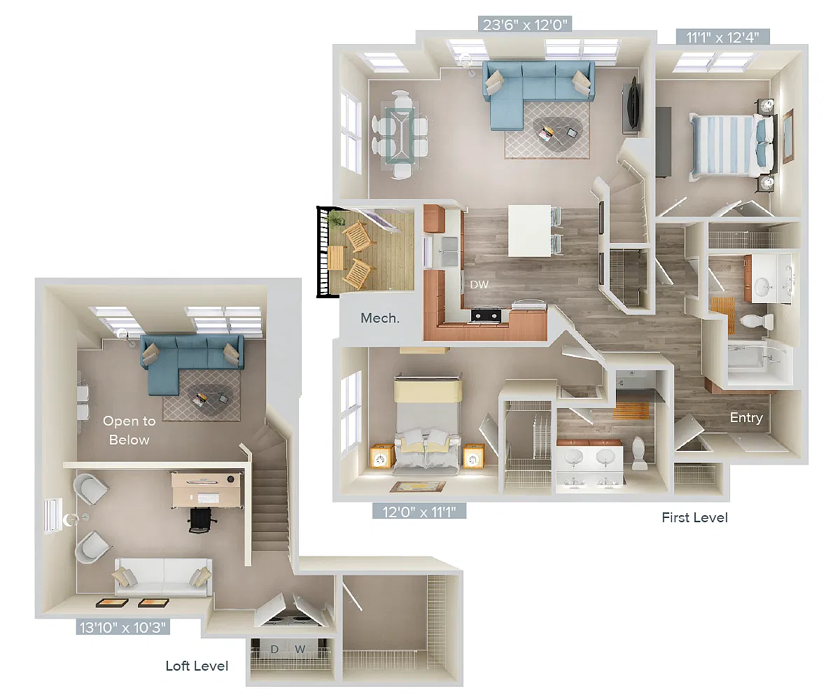 Floor plan B4L-1477