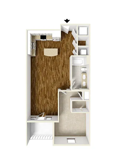 Floor plan The Hammock