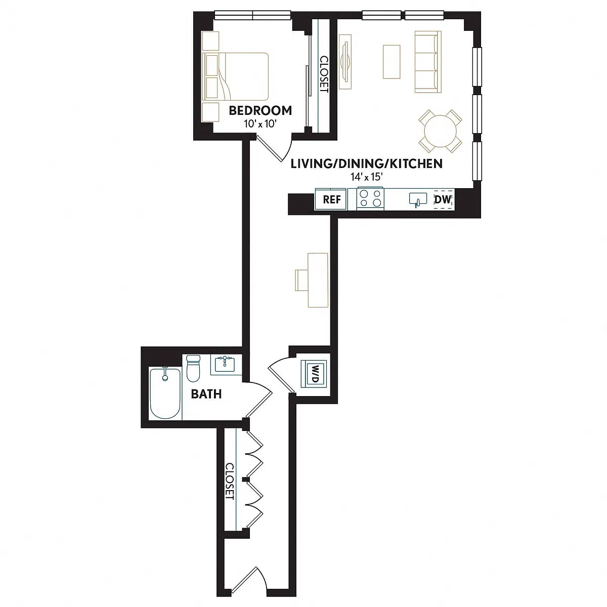 Floor plan A42H