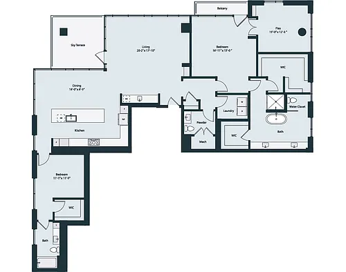 Floor plan PH-6