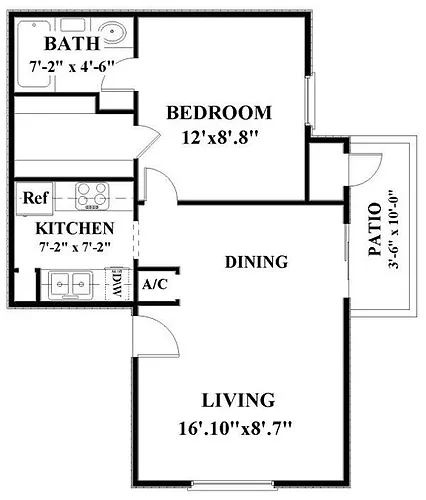 Floor plan A1