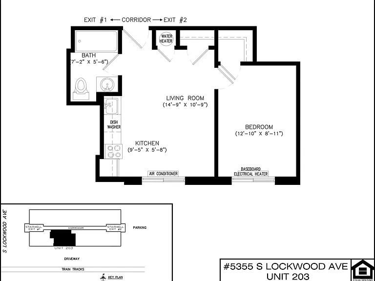 UNIT #203 LAYOUT AVAILABLE AUGUST 1ST