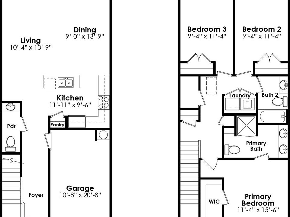 SABAL INTERIOR Plan, Salt Creek at Mexico Beach, Port Saint Joe, FL