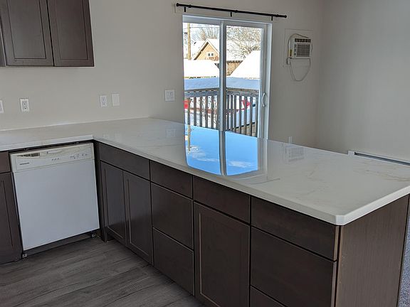 kitchen looking out to balcony