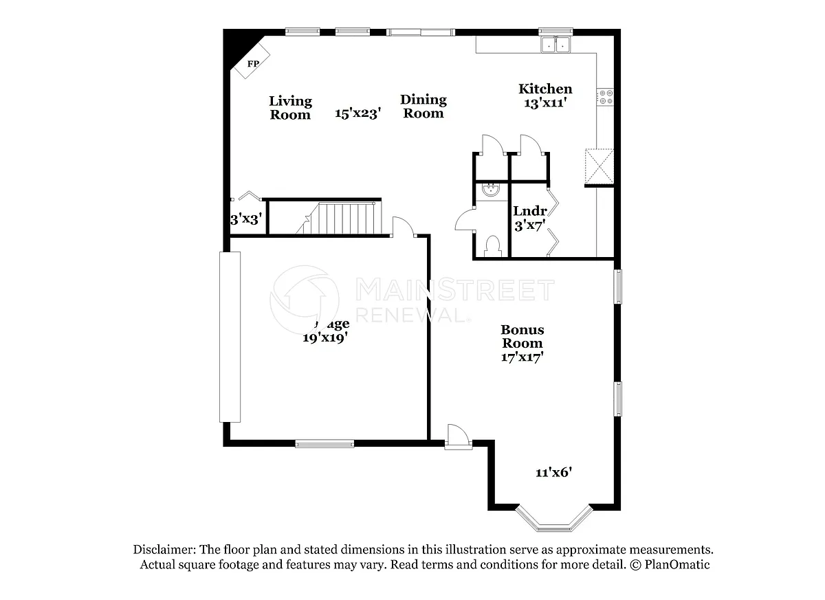 Floor Plan - 2611 Jake Way