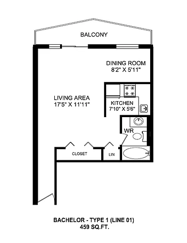Floor plan Bachelor