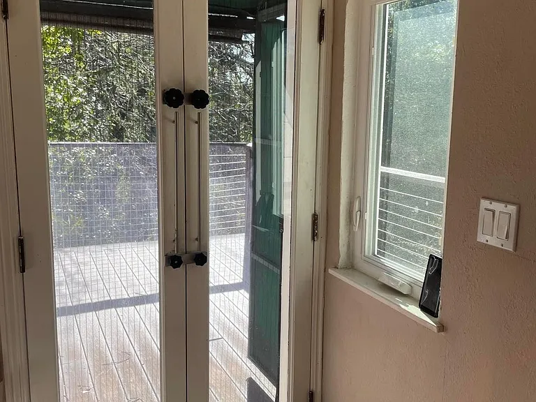 Deck off bedroom