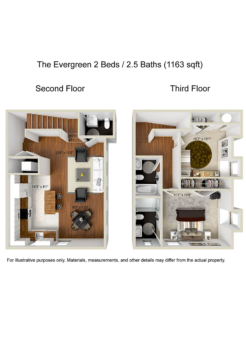 Floor plan Evergreen