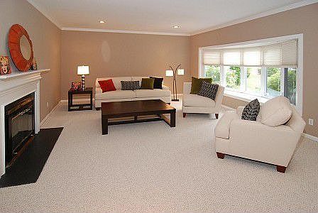 Beautiful sunken living room