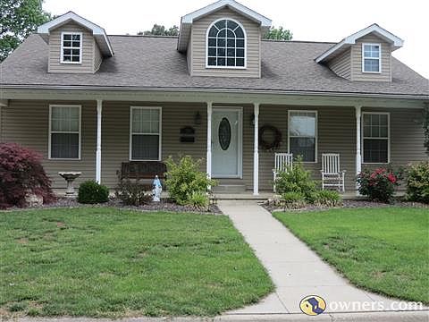 View from front of house