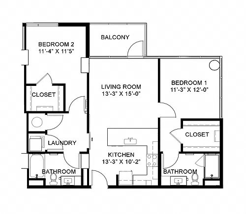 Floor plan Longitude