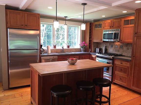 Custom cherry kitchen