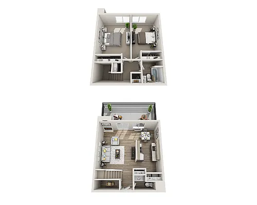 Floor plan Plan B1.5T