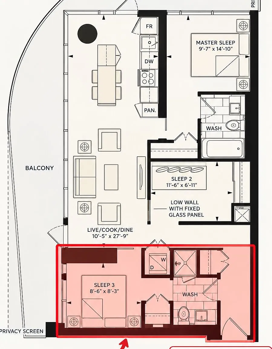 3 bed, $1,275 — Photo 1
