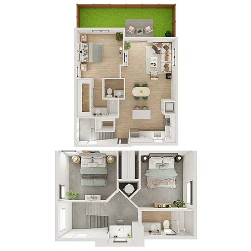 Floor plan D