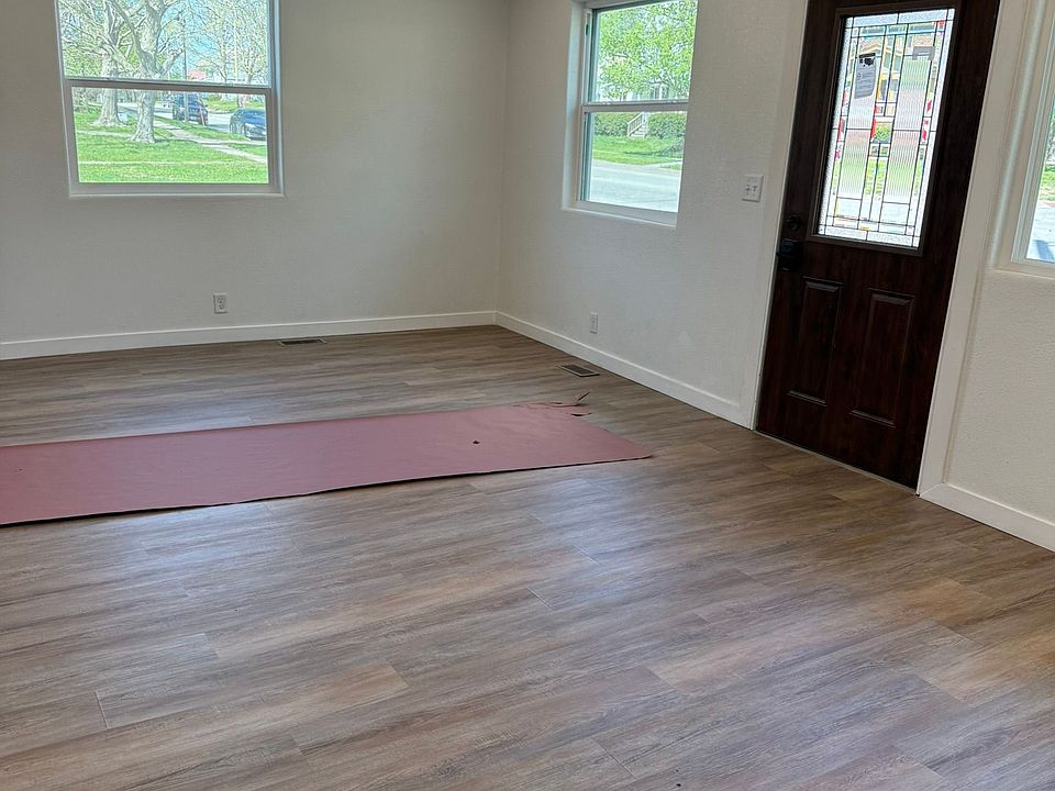 View from south end of room
