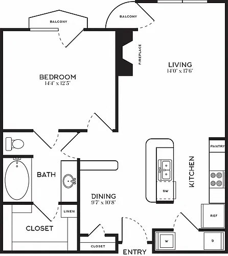 Floor plan A7