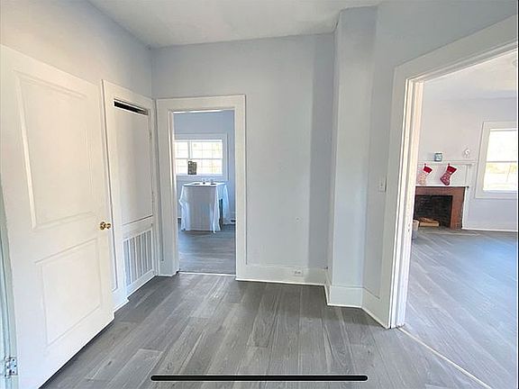Foyer in center of home