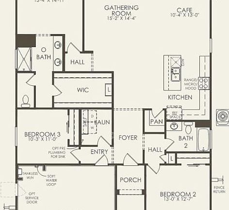 First Floor 3 br 2 ba