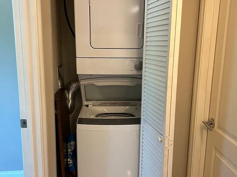 In unit washer/dryer
