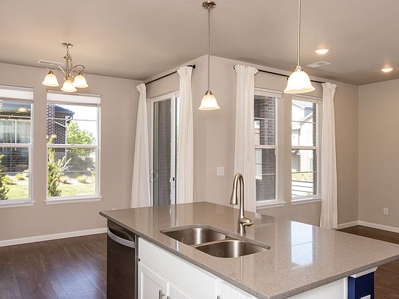 Kitchen and dining area