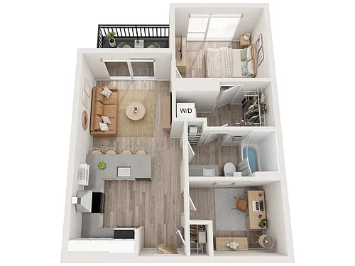 Floor plan B7