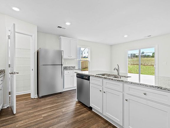 Kitchen includes all stainless steel appliances