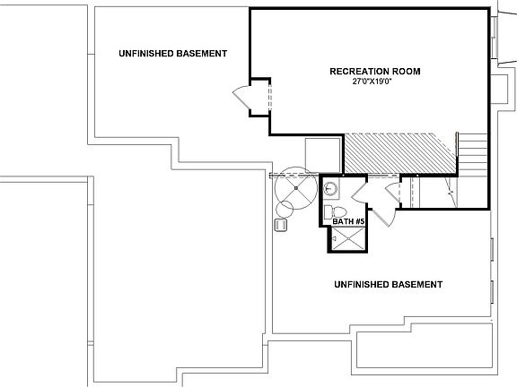 floor plan lower level