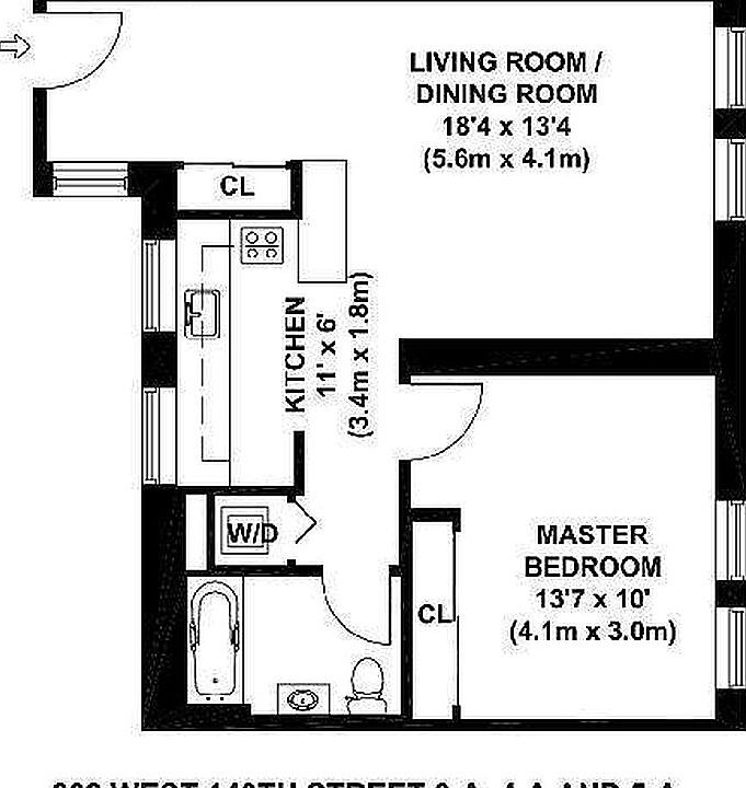 1st image of 204 W 140th St Unit 5A