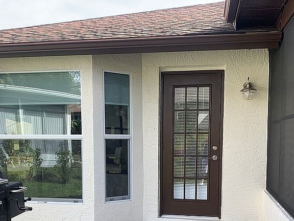Back door/new kitchen window