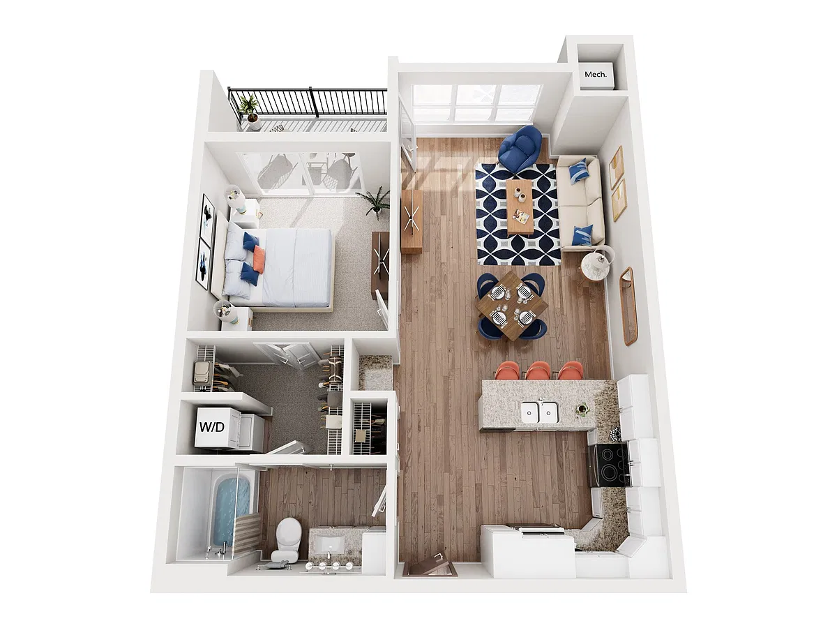 Floor plan Woodhall