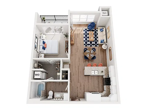 Floor plan Woodhall