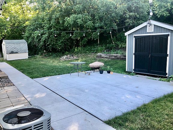 Shared patio space