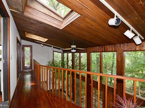 Catwalk and skylight